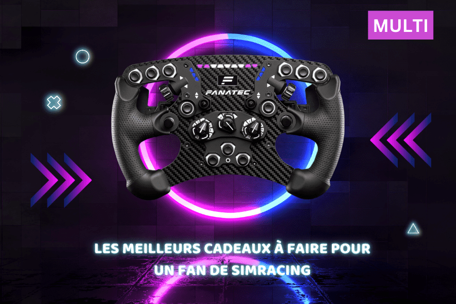 Les meilleurs cadeaux à faire pour un fan de simracing [Guide 2023]