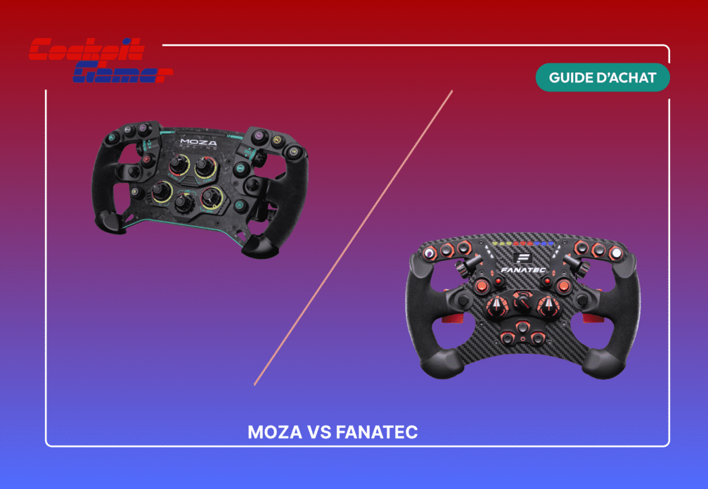 Moza Racing VS Fanatec : quel est le meilleur volant Direct Drive ?