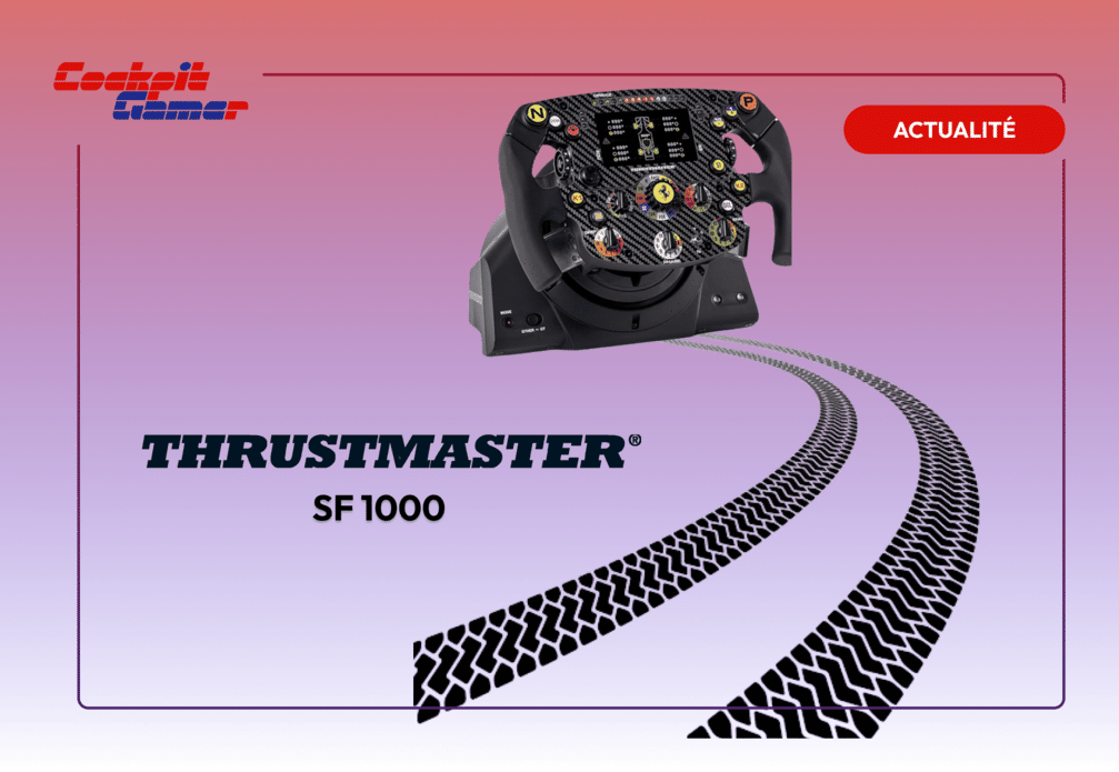 Thrustmaster SF1000 désormais compatible avec F1 23