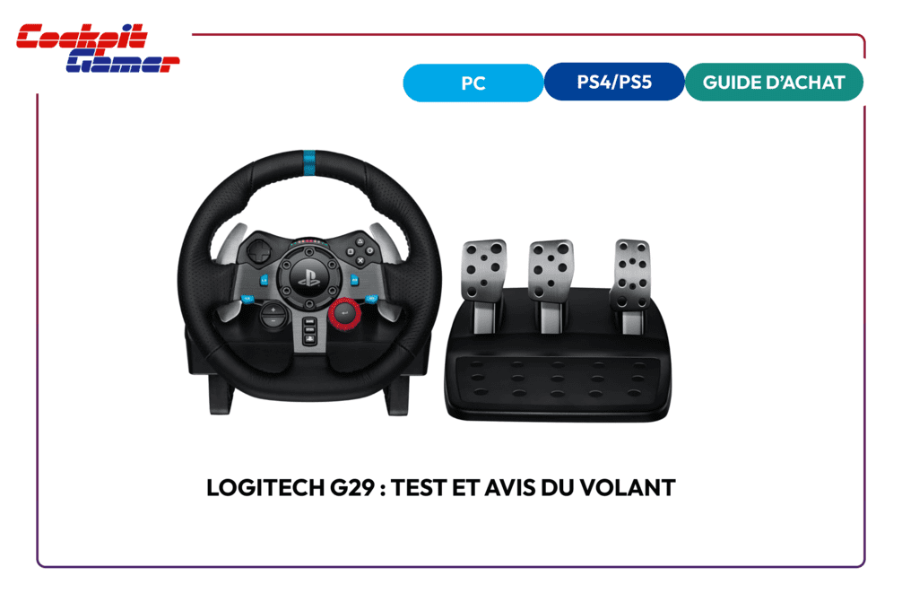 Logitech G29 : test et avis du volant