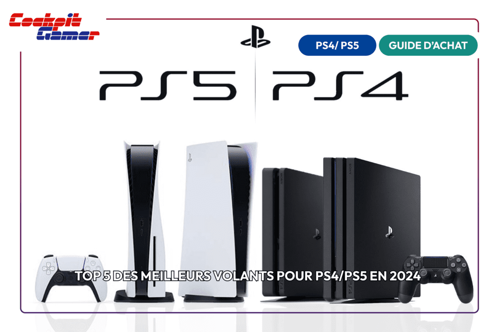 Top 5 des meilleurs volants pour PS4/PS5 en 2024