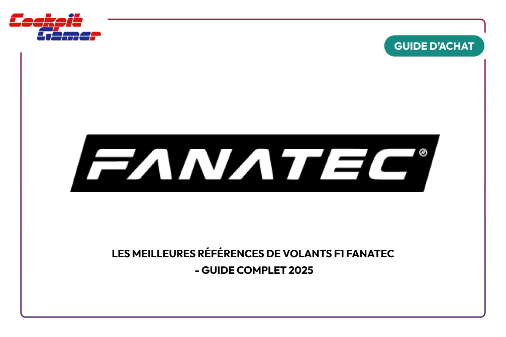 Les meilleures références de volants F1 FANATEC – Guide complet 2025