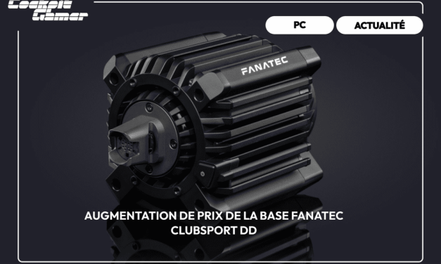 Augmentation de prix de la base Fanatec ClubSport DD