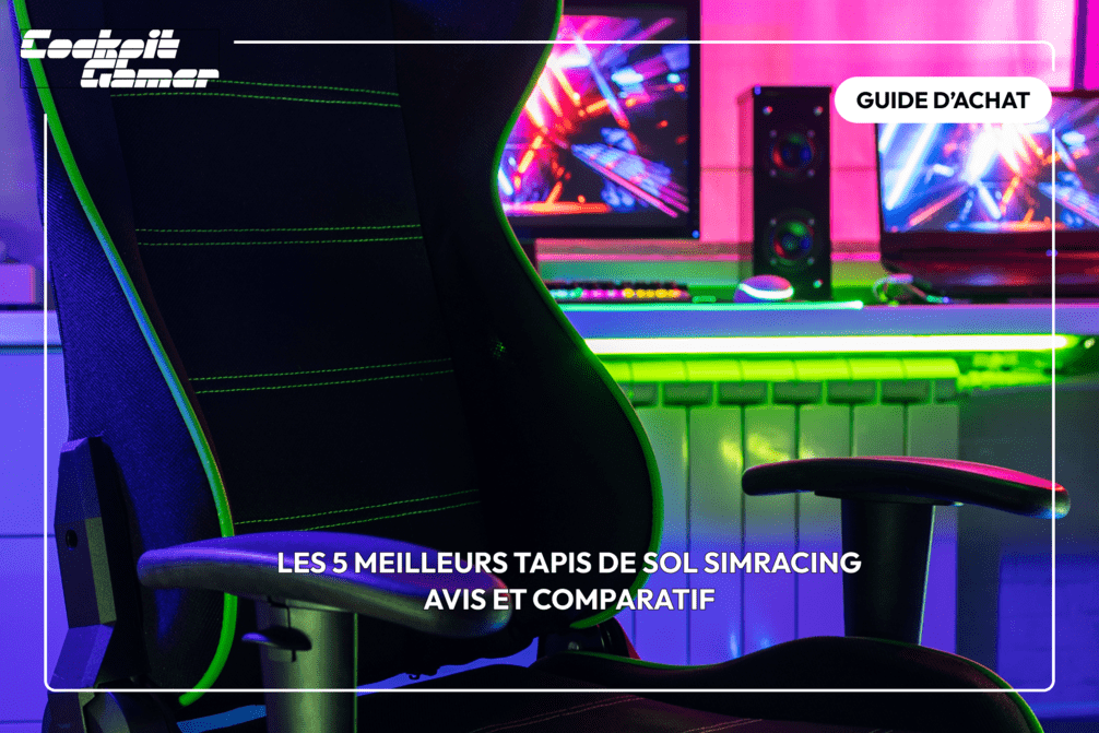 Les 5 meilleurs tapis de sol simracing : avis et comparatif