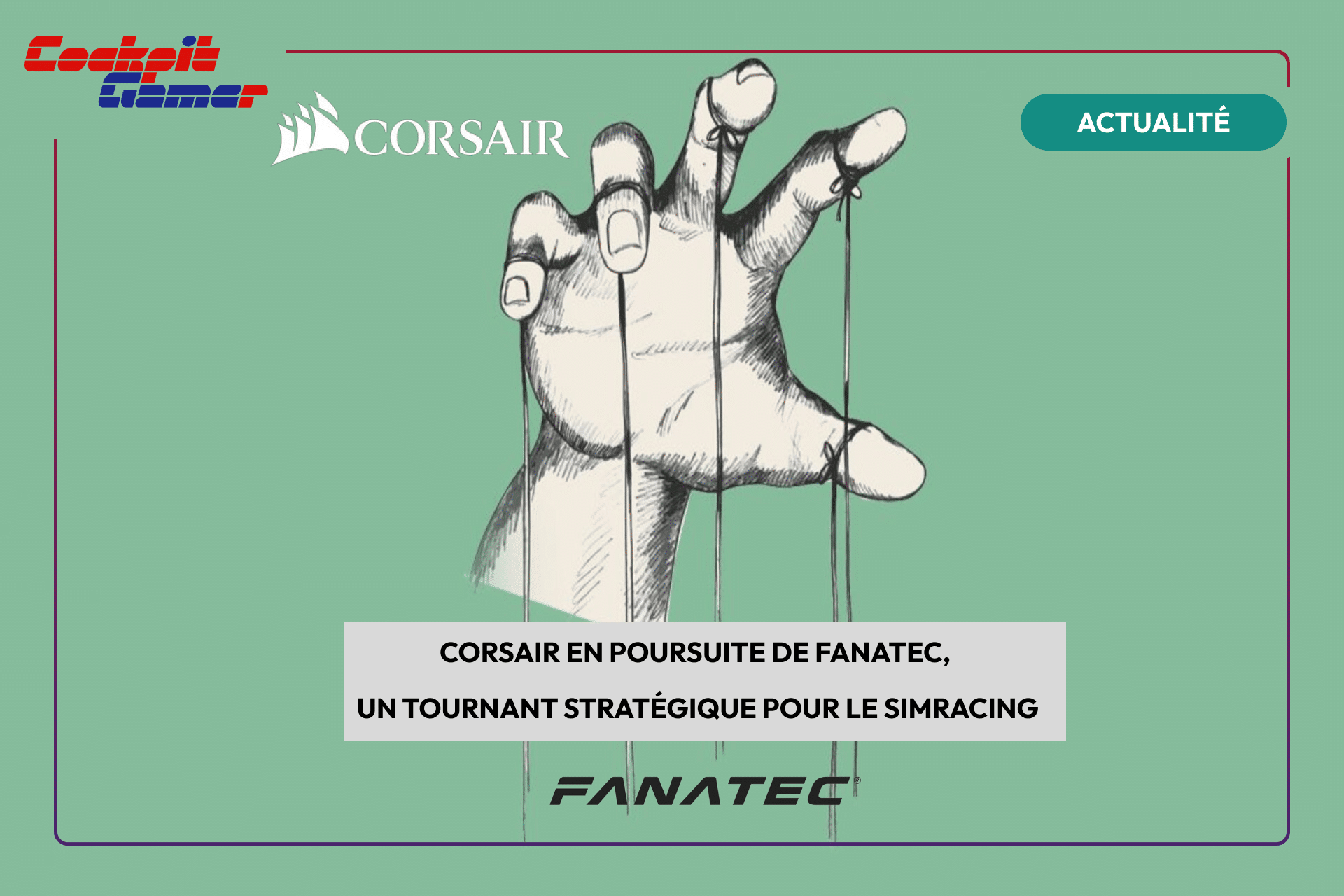 Corsair Racing Corsair en poursuite de Fanatec, un tournant stratégique pour le ...