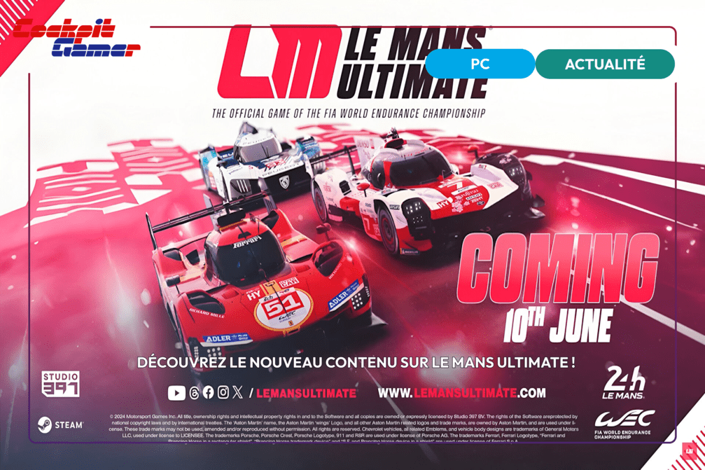 Découvrez le nouveau contenu sur Le Mans Ultimate !