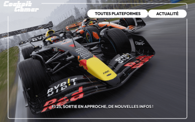 F1 25, sortie en approche, de nouvelles infos !
