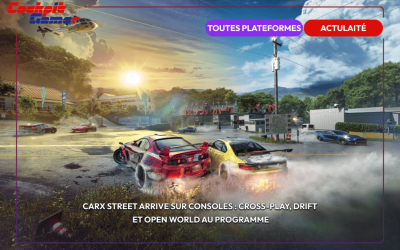 CarX Street arrive sur consoles : cross-play, drift et open world au programme
