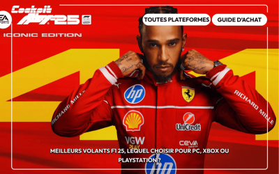 Meilleurs volants F1 25, lequel choisir ? pour PC, Xbox ou PlayStation ?