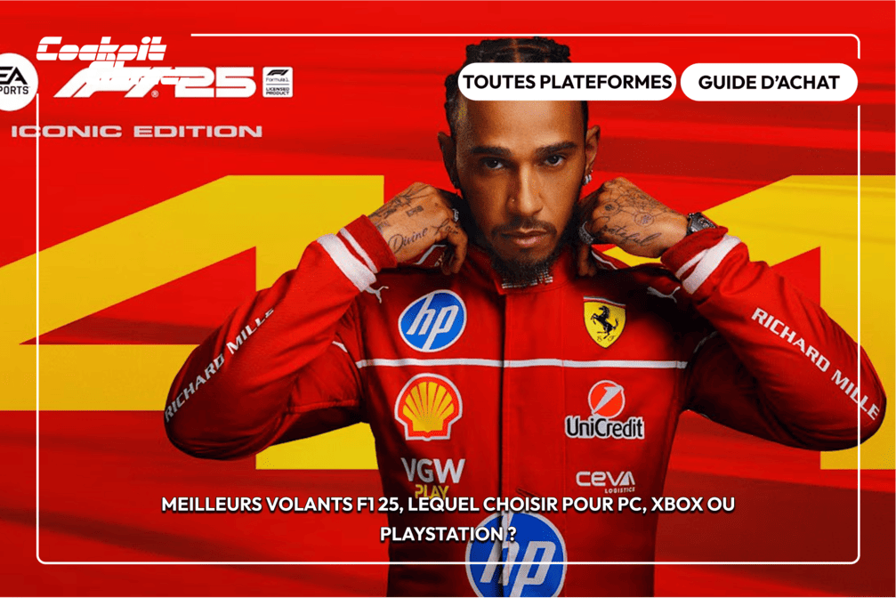 Meilleurs volants F1 25, lequel choisir ? pour PC, Xbox ou PlayStation ?