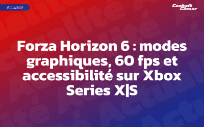 Forza Horizon 6 : modes graphiques, 60 fps et accessibilité sur Xbox Series X|S